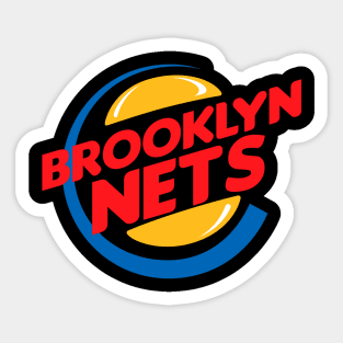 Nets Burger Sticker